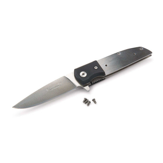 Fulgar Liner Lock Pocketknife for Hunting and Fishing - 6-7/8" - Unfinished Kit alt 0